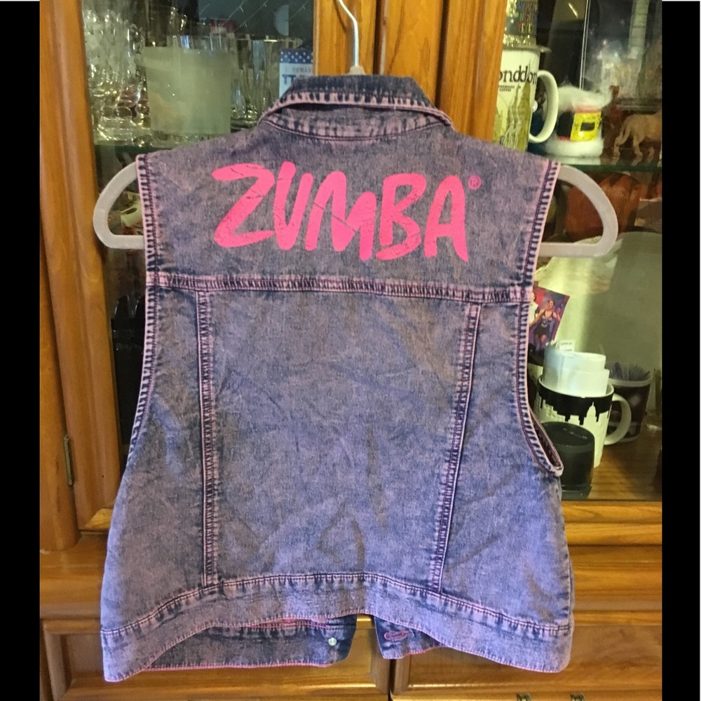 Zumba denim vest